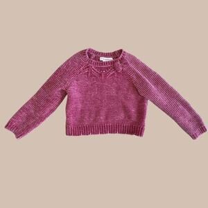Tommy Bahama Knit Pink Crop Sweater XS / 4T